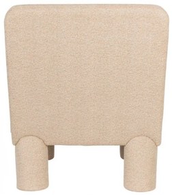 Dutchbone Fern Design Fauteuil Beige Boucle Stof