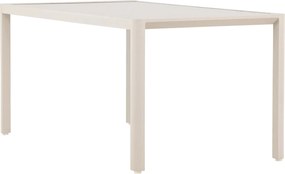 The Outsider tuintafel-cas-rechthoekig-beige-aluminium-150x85cm-the-outsider