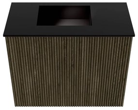 Mondiaz Joya 50cm toiletmeubel shadow met wastafel faye links zonder kraangat urban