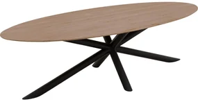 Goossens Excellent Eettafel Gs-1302, Ovaal 240 x 130 cm