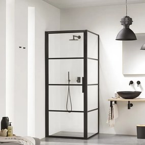 Industriële hanglamp klein mat zwart - Sicko