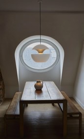DCWéditions -  Hanglamp Here Comes the Sun Wit / Wit  Metaal