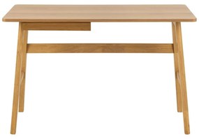 Klein Bureau Eiken Hout 120 Cm - 120 X 60cm.