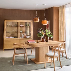 Hanglamp van gekleurd glasØ30,5 cm, KINOKO