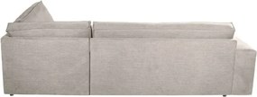 Hoekbank - Marken - rechts - Bjorn grof geweven beige 24