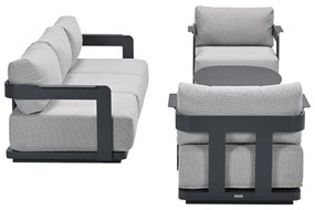 Garden Impressions Imperia loungeset 4-delig - merino sand