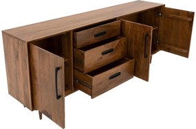 Goossens Dressoir Austin, 3 deuren 3 laden