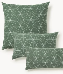 Dubbelzijdige kussenhoes Ilda met geometrische print