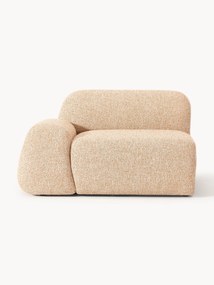 Hoekmodule Wolke van bouclé