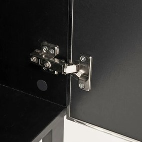 Wandkast Chroomdesign - 80x39x160cm.