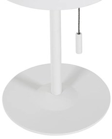Buiten tafellamp wit incl. LED 3-staps dimbaar oplaadbaar en solar - Ferre