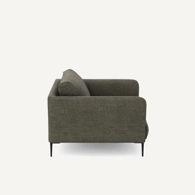 Fauteuil in katoen en linnen Oscar design E. Gallina