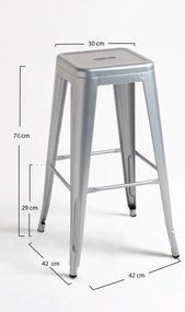 Set 4 hoge Torix krukken