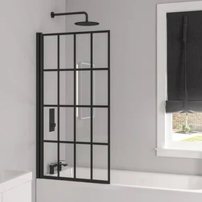 Eastbrook Framed badwand 80x140cm zwart mat
