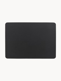 Kunstleren placemats Pik, 2-delig