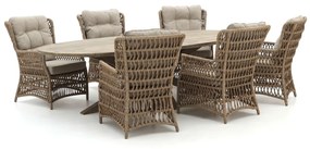 Tuinset Intenso Milano | 6 personen | 280x130cm | Kees Smit Tuinmeubelen