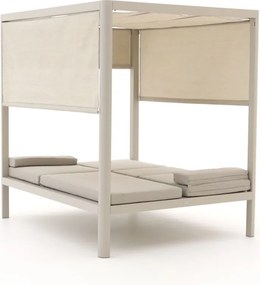 Tuinbed Bellagio  | Aluminium | Taupe - Naturel - Bruin | Ligstoel tuin | Strandbed  | Kees Smit Tuinmeubelen