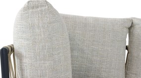 Dining Loungeset 7 personen Aluminium/rope Grijs  Lifestyle Garden Furniture Boretti