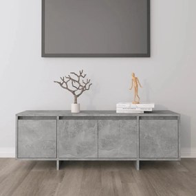 vidaXL Tv-meubel 120x30x40,5 cm spaanplaat betongrijs
