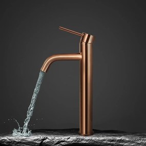 Wastafelkraan Rea Lungo Copper High
