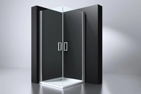 Best Design Arek vierkante douchecabine met 2 deuren 90x90cm anti-kalk