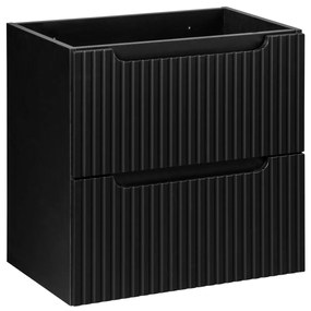 Comad Nova Black onderkast met 2 lades 60x40x60cm zwart