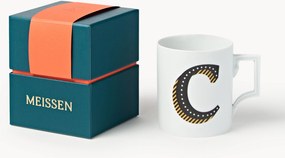 Handgemaakte beker Initials met decoratief motief, Westwing x MEISSEN