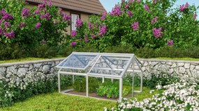 Vitavia kweekbak met veiligheidsglas - Gamma - 1,05m² - Aluminium