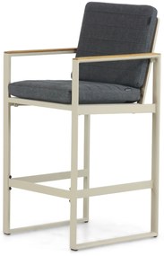 Barstoel Aluminium Taupe-naturel-bruin Lifestyle Garden Furniture Faro