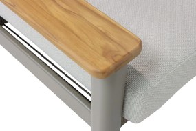 Stoel en Bank Loungeset 5 personen Aluminium/Rope Taupe  Santika Furniture Santika