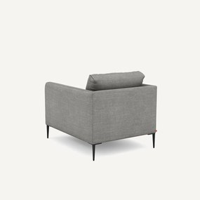 Fauteuil in katoen en linnen Oscar design E. Gallina