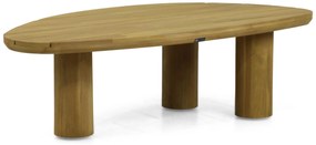 Stoel en Bank Loungeset 5 personen Teak Old teak greywash  Santika Furniture Santika