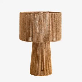 Carisa Gevlochten Papieren Tafellamp Natuurlijk - Sklum