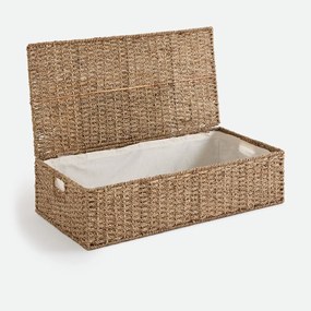 Opbergkoffer voor onder bed, zeegras, JUBO