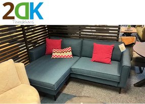 Tweedekans - Hoekbank - Frevo - stof Malmo donkerblauw 81