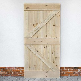 Maatwerk: Schuifdeur -  Pijnboom