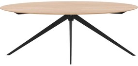 Goossens Excellent Eettafel Uniek, Ovaal 180 x 110 cm