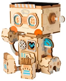Robotime Bloempot bouwpakket Robot