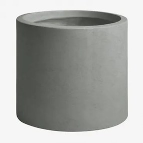 Aurevi Betonnen Buitenbloempot Grijs – Koel & Ø55 Cm - Sklum