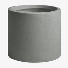 Aurevi Betonnen Buitenbloempot Ø55 Cm & Grijs – Koel - Sklum
