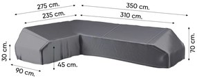Platinum Aerocover platform loungesethoes 350x275 cm - Links