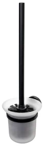 Haceka Aspen Toiletborstelset Glas Zwart 1209513