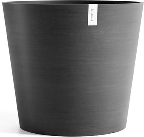 Ecopots bloempot Amsterdam 70 - Rond - White Grey - Diameter 70 x H61,3 cm