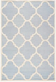 Handgetuft laagpolig wollen vloerkleed Clark