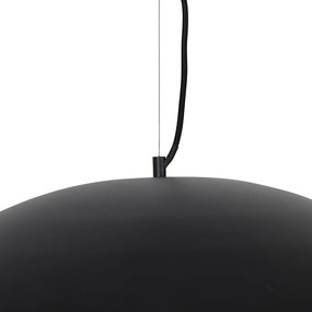 Vintage hanglamp zwart met goud 60 cm - Emilienne Modern E27 Binnenverlichting Lamp
