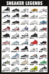 Poster Sneaker Legends, (61 x 91.5 cm)