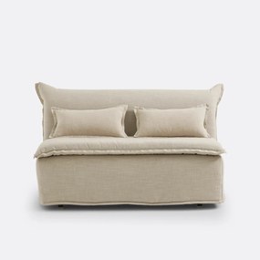 Bankstel BZ van polyester mix, mousse 10 cm, Olona