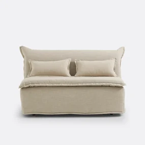 Bankstel BZ van polyester mix, mousse 10 cm, Olona