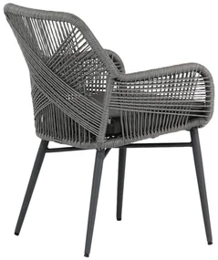 Tuinset 4 personen 180 cm Rope Grijs Lifestyle Garden Furniture Advance/Sophia