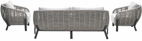 Garden Impressions Padula loungeset 4-delig - taupe